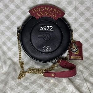 Rare Bioworld Harry Potter Hogwarts Express Canteen Handbag Faux Leather